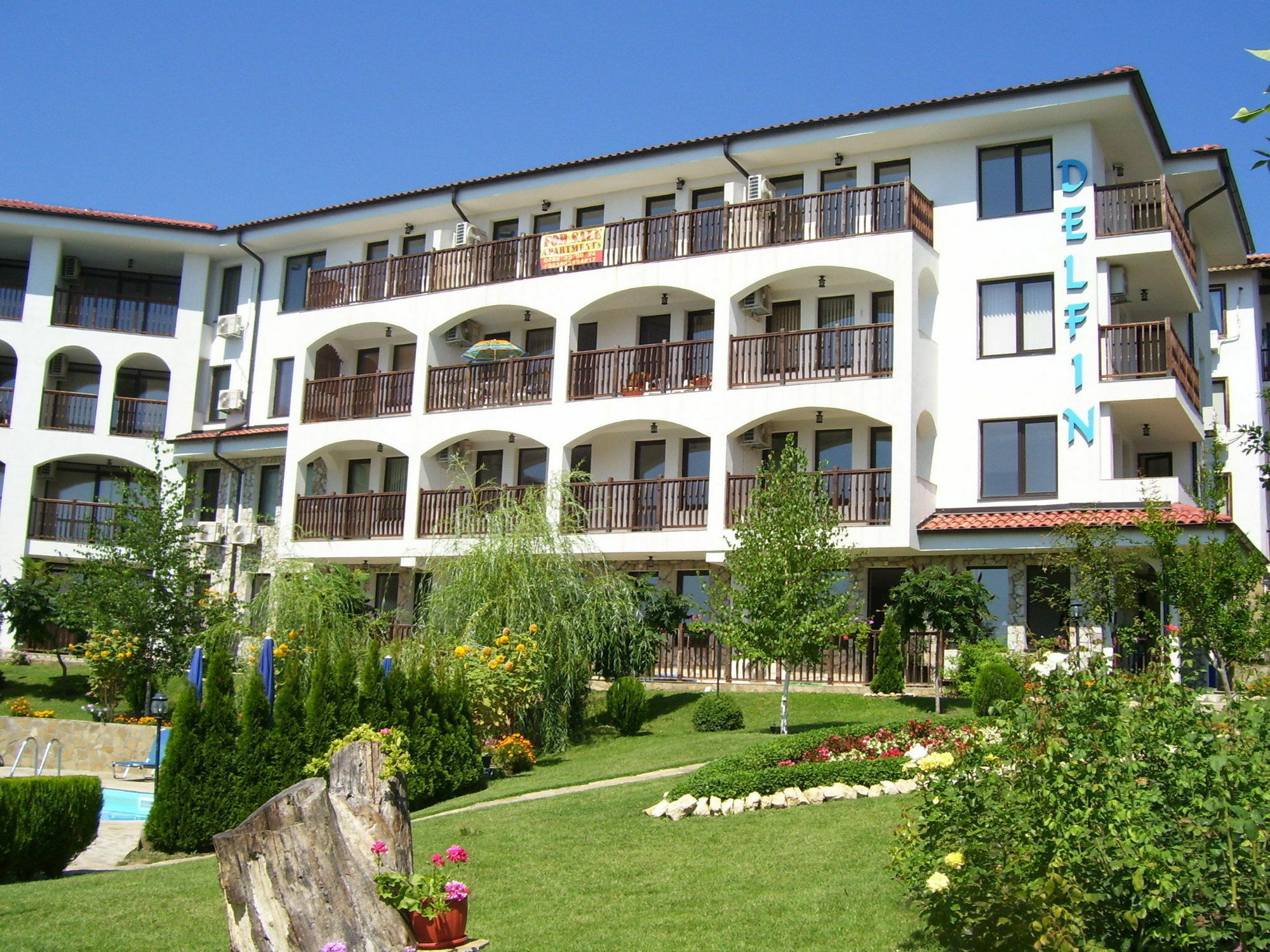 Delfin Apart Complex Sveti Vlas Exterior photo