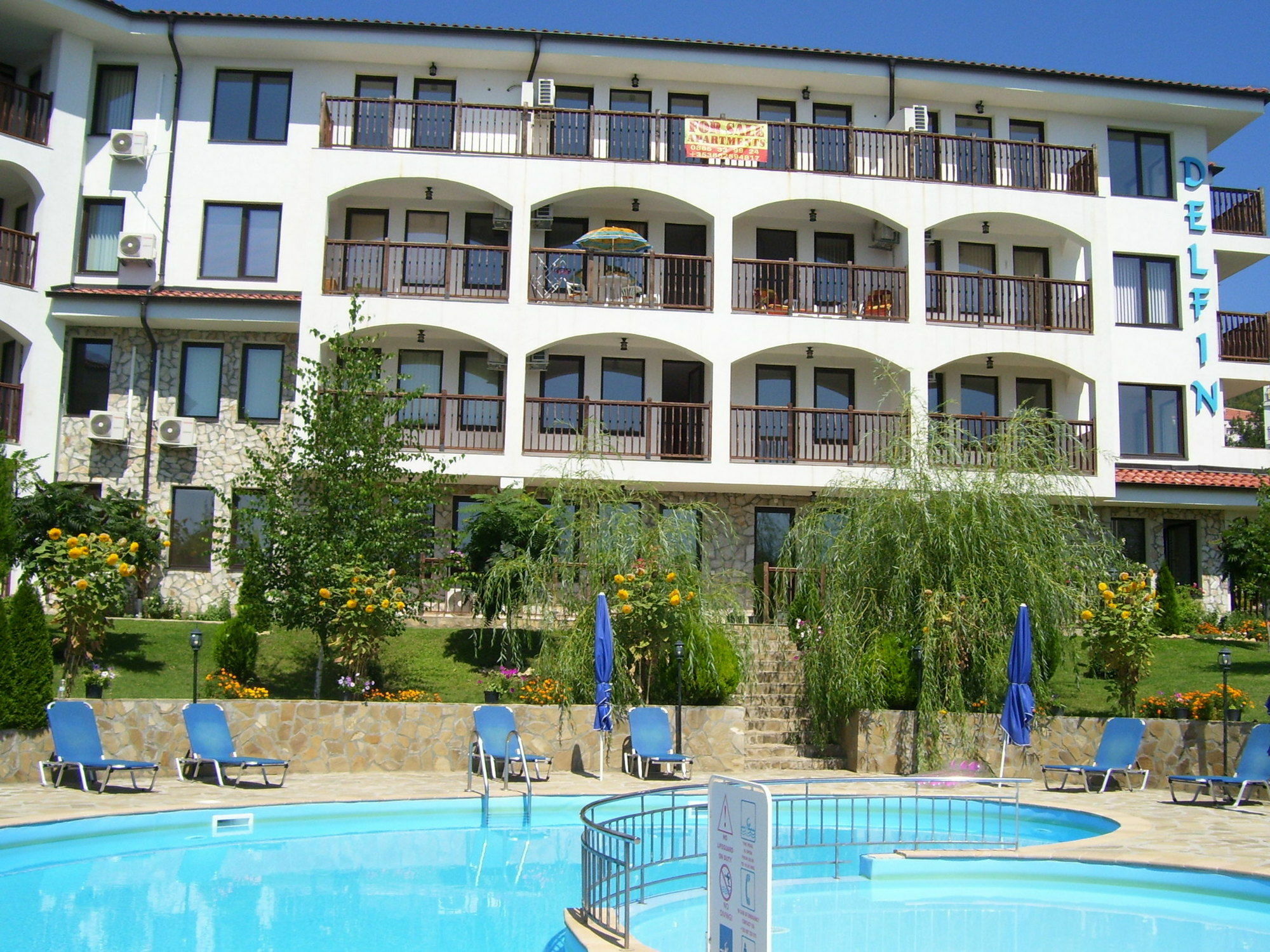 Delfin Apart Complex Sveti Vlas Exterior photo